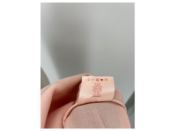 Roksanda Rosa Wollkleid mit Schleife Pink - Ansicht 6