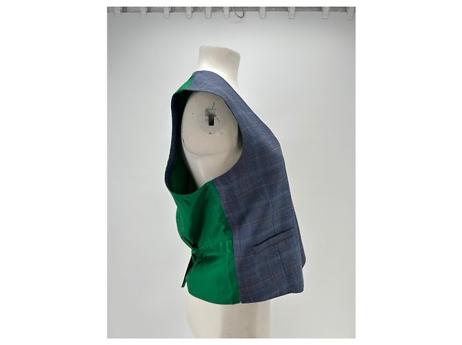 Completo tre pezzi Paul Smith blu in lana taglia 40 - vista 10