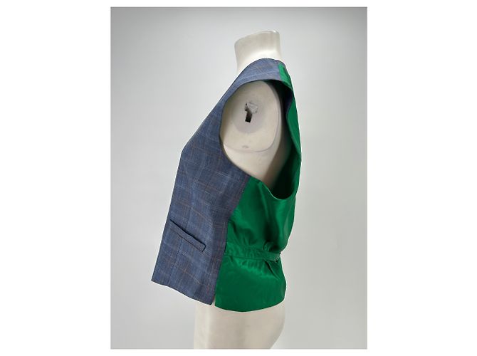 Completo tre pezzi Paul Smith blu in lana taglia 40 - vista 11