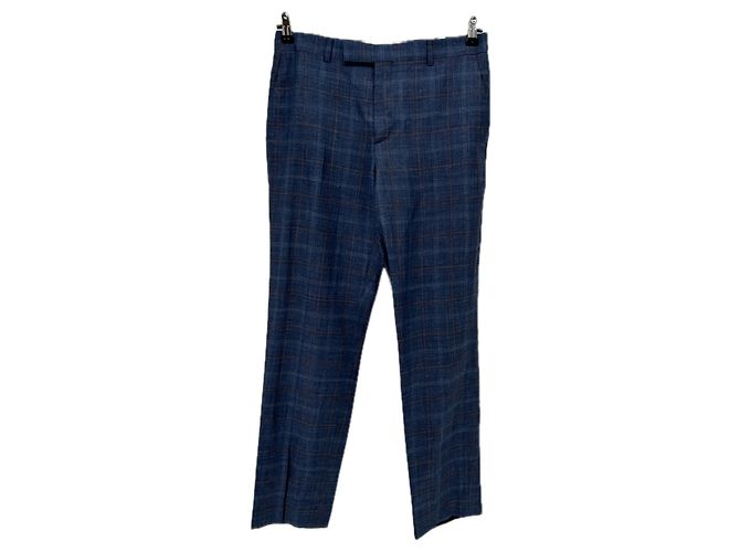 Completo tre pezzi Paul Smith blu in lana taglia 40 - vista 12