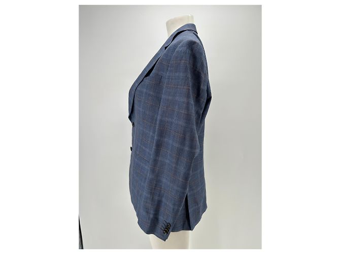 Completo tre pezzi Paul Smith blu in lana taglia 40 - vista 4