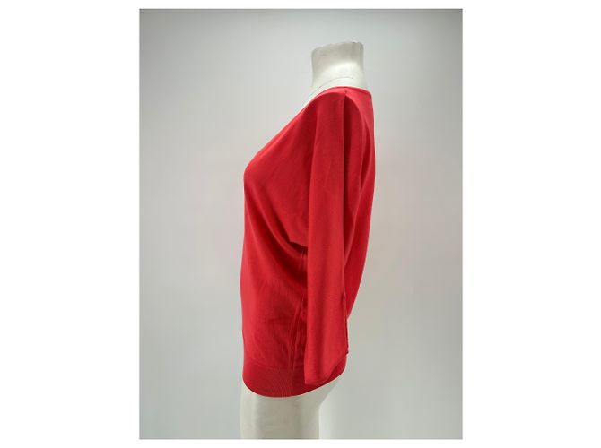 Top de algodón rosa y rojo Ralph Lauren Roja - vista 4
