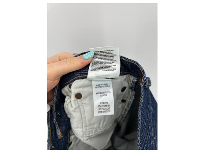 Agolde Raw Denim Marineblau - Ansicht 4