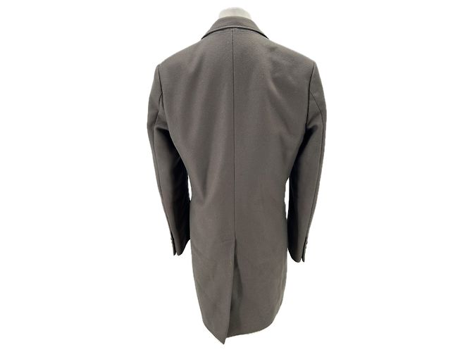 Emporio Armani Grau Wollmantel - Ansicht 2