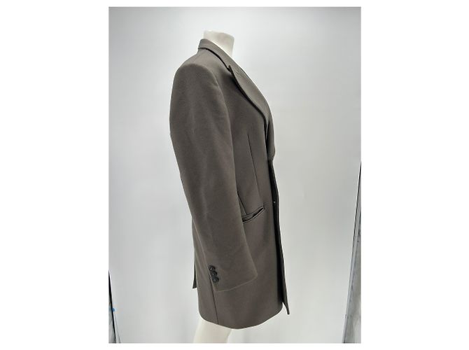 Emporio Armani Grau Wollmantel - Ansicht 3