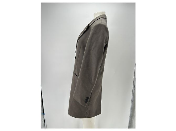 Emporio Armani Grau Wollmantel - Ansicht 4