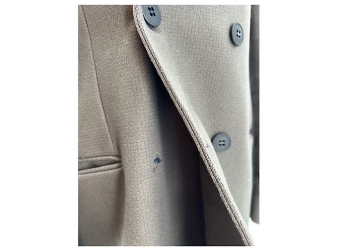 Emporio Armani Grau Wollmantel - Ansicht 5