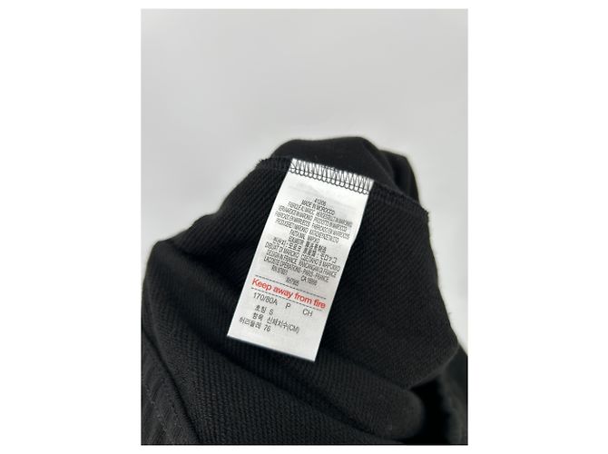 Tuta nera con logo Lacoste x Awake Nero - vista 4