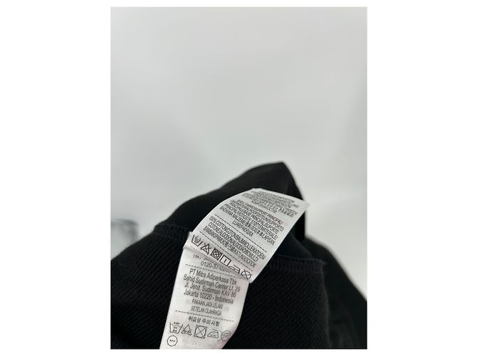 Tuta nera con logo Lacoste x Awake Nero - vista 5