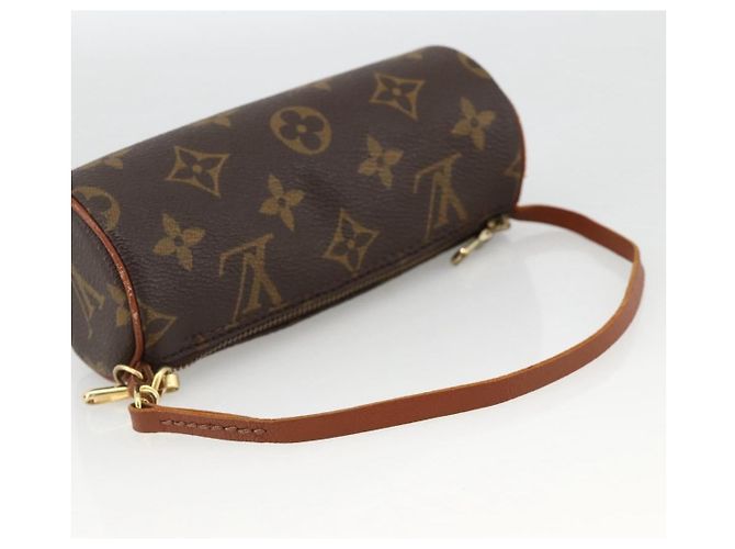 Pochette Papillon Monogram in Tela Mini Louis Vuitton Marrone - vista 6