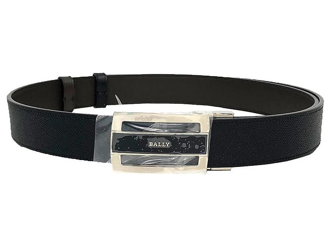 BALLY FABAZIA 35 Reversible Leather Belt Brown Black Silvery - view 2