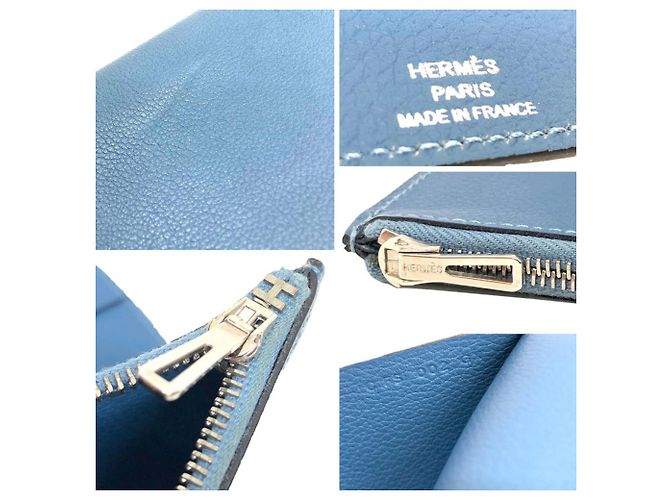 Hermès HERMES Eazip PM Agenda Notebook Cover Blue - view 3