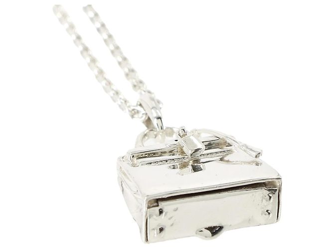 Hermès Pendente Collana Hermes Kelly SV 925 Argento - vista 4