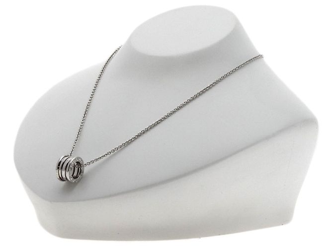 Bulgari Collana BVLGARI B-zero1 in oro bianco 18K D'oro - vista 5
