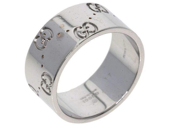 Anello da donna Gucci Icon Wide in oro bianco 18K D'oro - vista 2