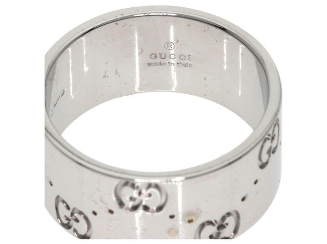 Anello da donna Gucci Icon Wide in oro bianco 18K D'oro - vista 5