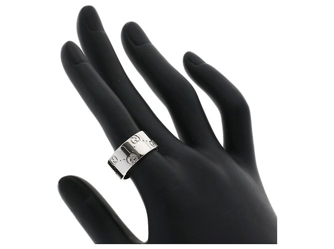 Anello da donna Gucci Icon Wide in oro bianco 18K D'oro - vista 6
