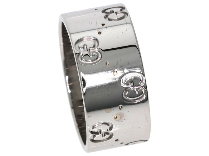 Anello da donna Gucci Icon Wide in oro bianco 18K D'oro - vista 7