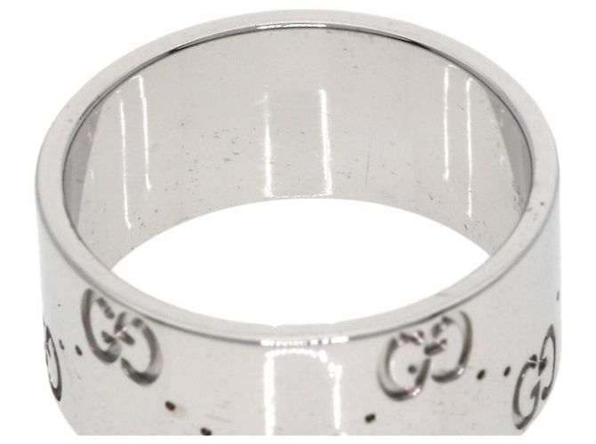 Anello da donna Gucci Icon Wide in oro bianco 18K D'oro - vista 9