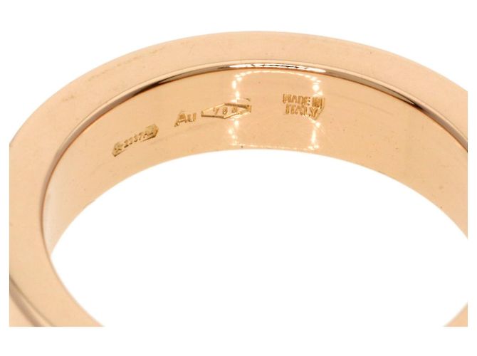 Bulgari Bvlgari Double Logo Diamantring aus 18K Roségold Golden - Ansicht 5