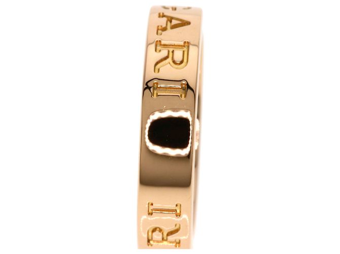 Bulgari Bvlgari Double Logo Diamantring aus 18K Roségold Golden - Ansicht 7