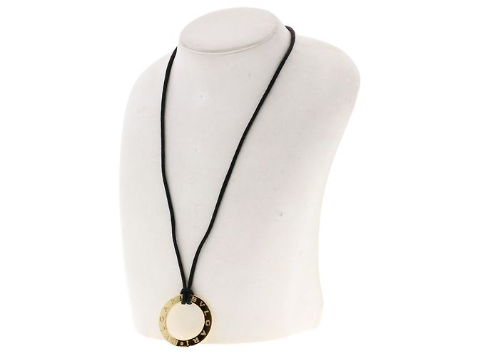 Bulgari Collana Cerchio Logo Bvlgari D'oro - vista 7