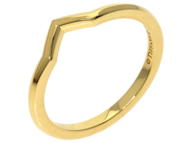 Anello V-Band in oro giallo 18K di Tiffany & Co. D'oro - vista 2