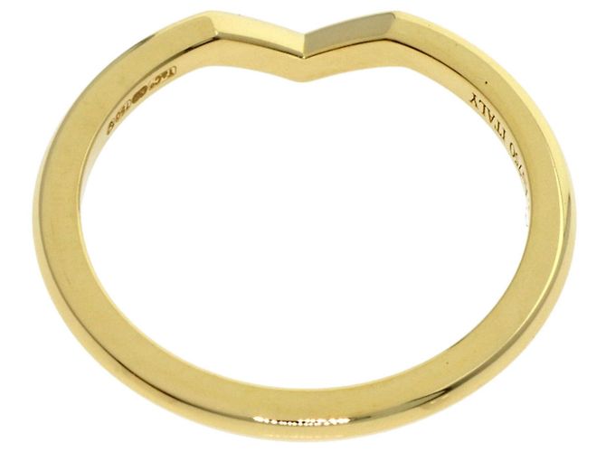 Anello V-Band in oro giallo 18K di Tiffany & Co. D'oro - vista 4