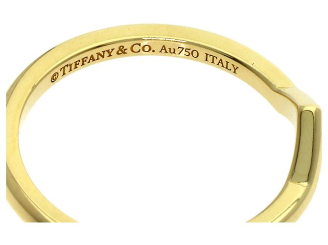 Anello V-Band in oro giallo 18K di Tiffany & Co. D'oro - vista 5