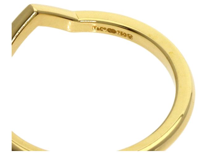 Anello V-Band in oro giallo 18K di Tiffany & Co. D'oro - vista 6
