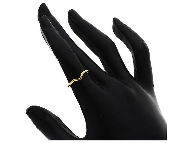 Anello V-Band in oro giallo 18K di Tiffany & Co. D'oro - vista 7