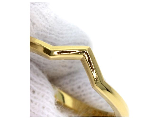 Anello V-Band in oro giallo 18K di Tiffany & Co. D'oro - vista 8