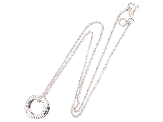 Bulgari Collana Bvlgari B.zero1 in oro bianco 18K Argento - vista 2