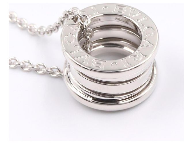 Bulgari Collana Bvlgari B.zero1 in oro bianco 18K Argento - vista 5