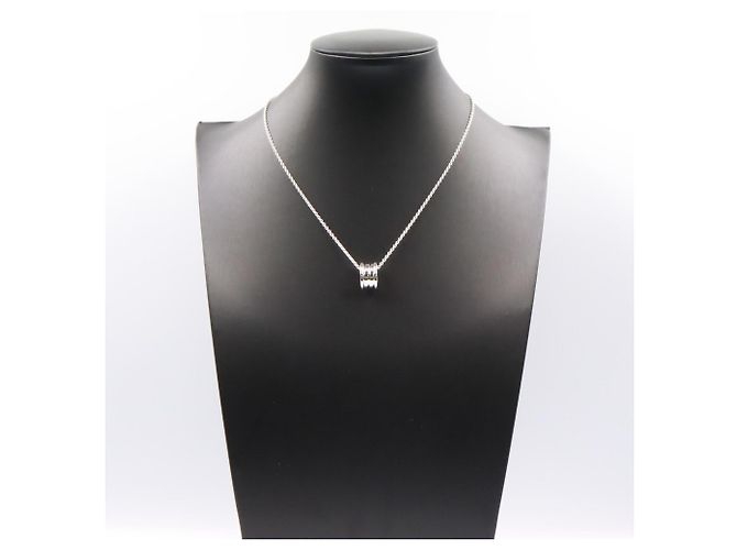 Bulgari Collana Bvlgari B.zero1 in oro bianco 18K Argento - vista 6