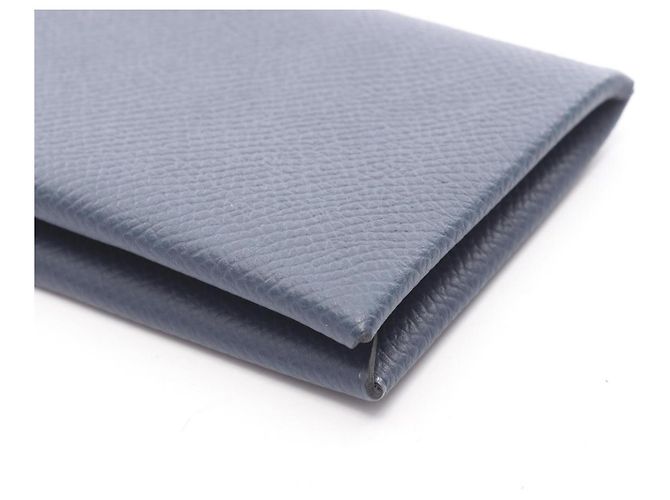 Monedero Calvi Bleu Nuit de Hermès Azul Azul marino - vista 7
