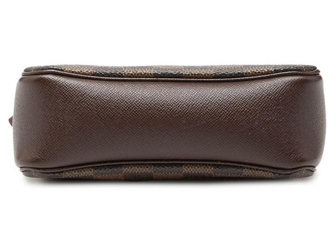 Borsa per il trucco Damier Louis Vuitton Marrone - vista 3