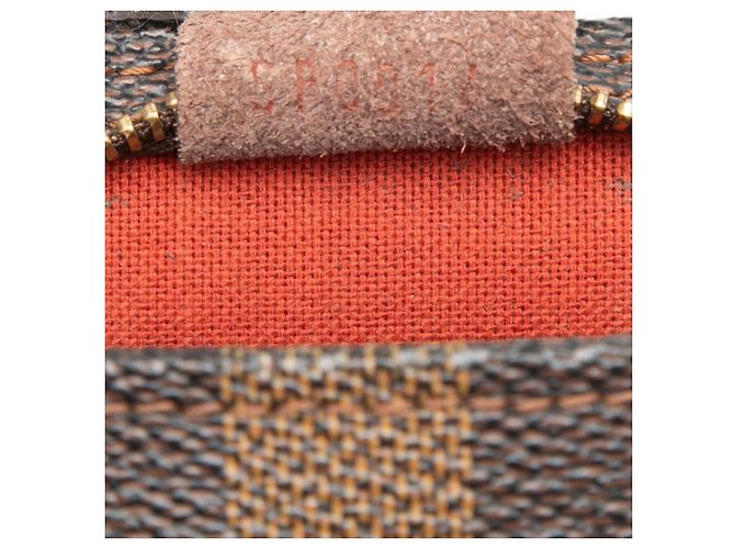 Borsa per il trucco Damier Louis Vuitton Marrone - vista 6