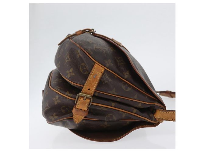 Louis Vuitton Saumur Monogram Canvas 30 Marrone - vista 3
