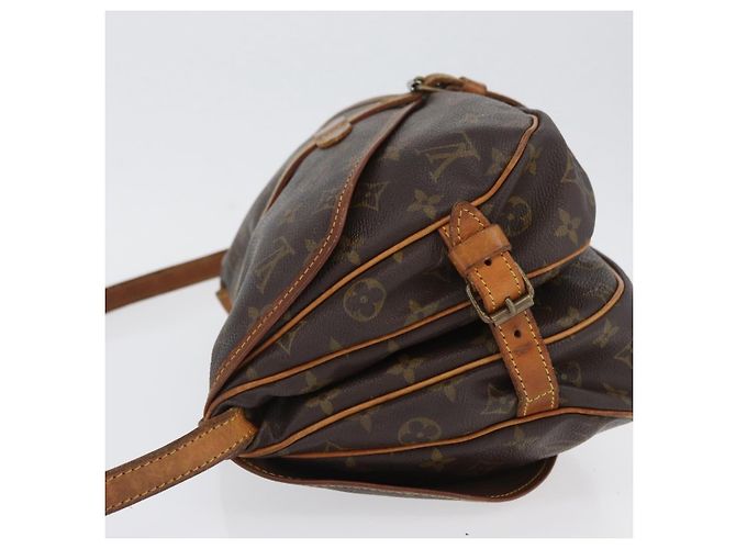 Louis Vuitton Saumur Monogram Canvas 30 Marrone - vista 4