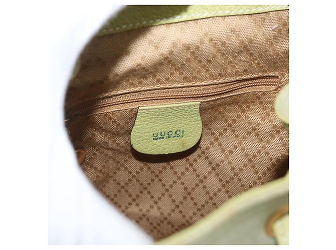 Gucci Gucci bamboo daim mini Verde - vista 6