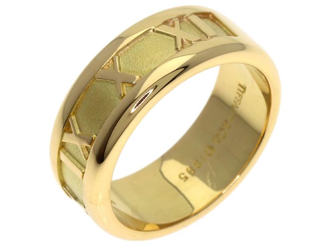 Anello in oro giallo 18K Atlas di Tiffany & Co. - vista 2