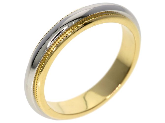 Anello Milgrain Tiffany & Co. Giallo - vista 2
