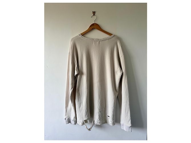 Autre Marque Beige Langarm-T-Shirt für Kinder Riches Déprimés - Ansicht 5