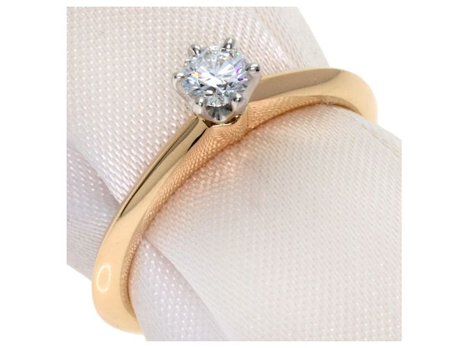 Tiffany & Co. Solitär-Diamantring Golden - Ansicht 2