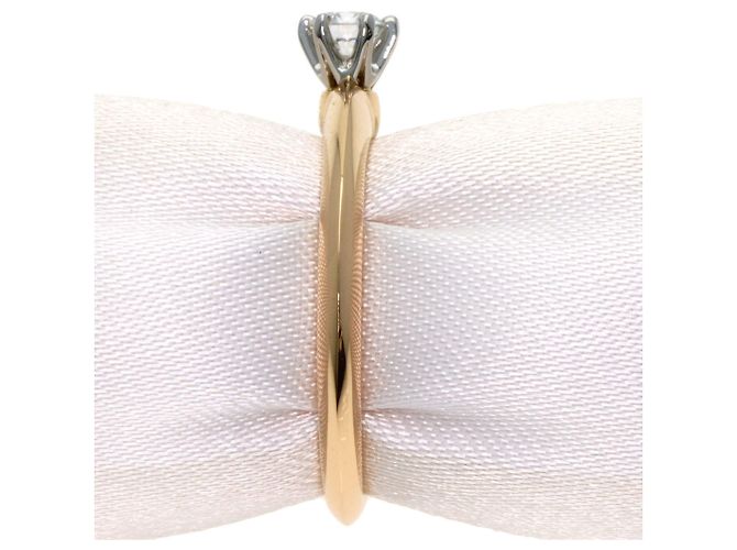 Tiffany & Co. Solitär-Diamantring Golden - Ansicht 3