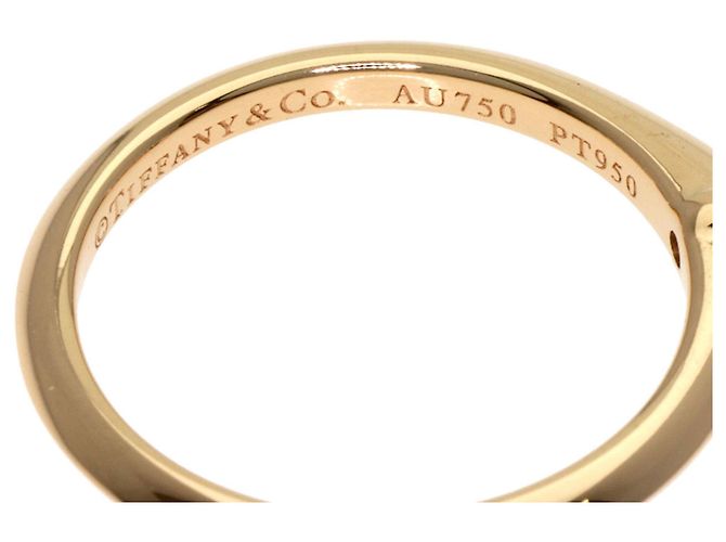 Tiffany & Co. Solitär-Diamantring Golden - Ansicht 5