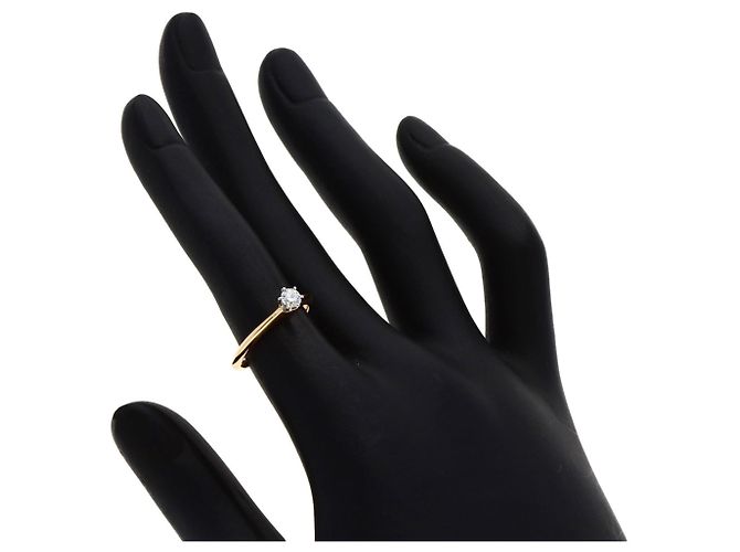 Tiffany & Co. Solitär-Diamantring Golden - Ansicht 6
