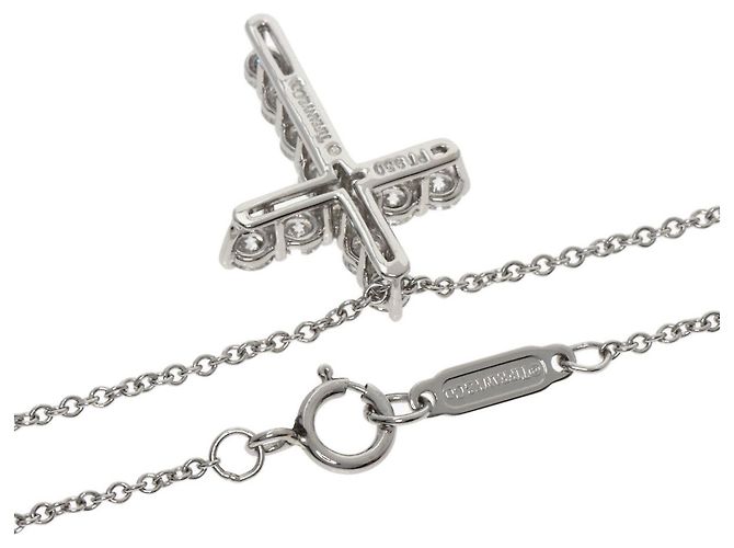 Collar Pequeño de Diamante Cruzado Tiffany & Co. - vista 2