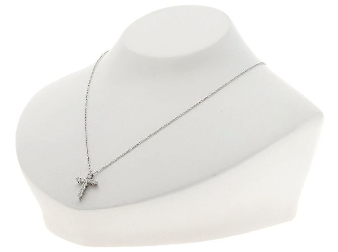 Collar Pequeño de Diamante Cruzado Tiffany & Co. - vista 4